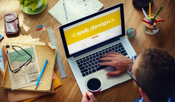 تصویری از طراحی سایت